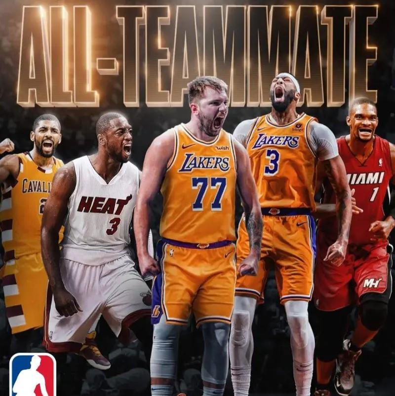 詹姆斯最强队友是谁？
选错的球票都得退
答案就俩字：韦德