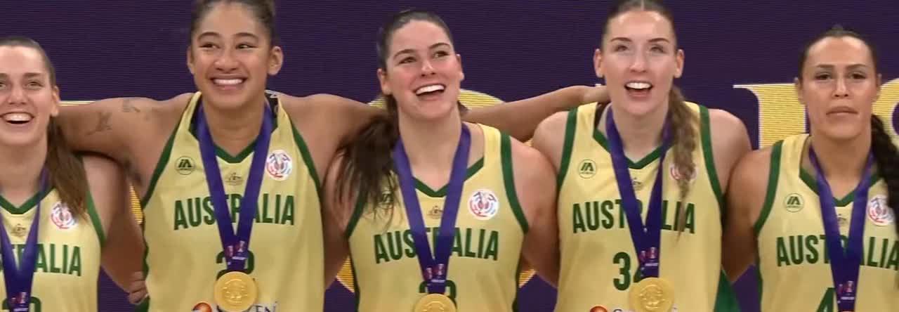 女篮亚洲杯最终排名！
1.澳大利亚8年终获首冠！直通2026女篮世界杯正赛！
