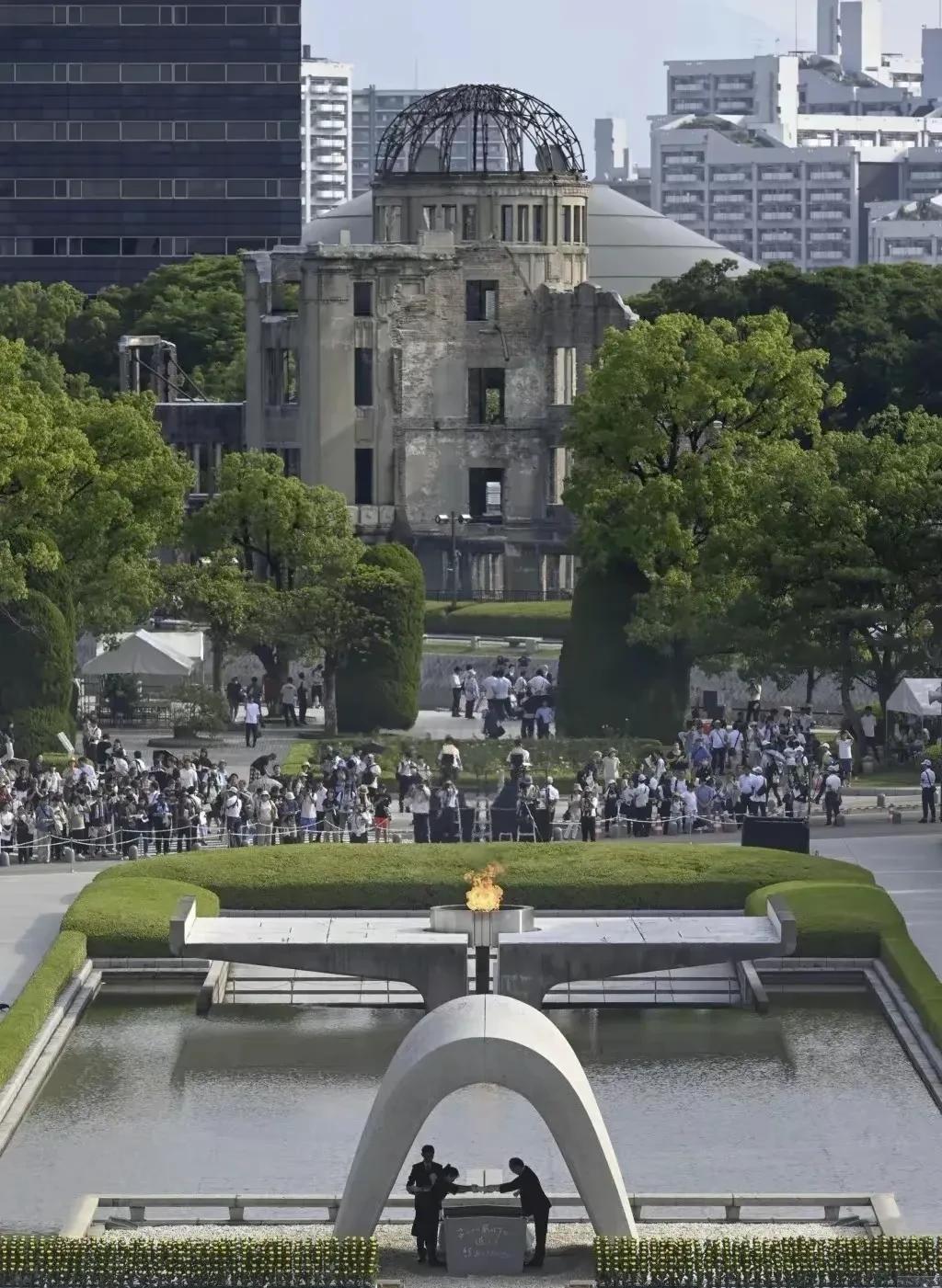 日本广岛市府昨天嚣张叫嚣称，他们已经把将于8月6日举行的“广岛和平纪念仪式”邀请