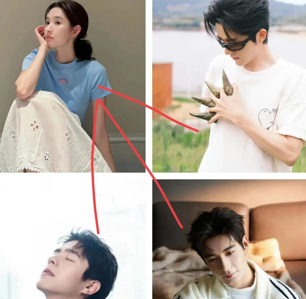 王玉雯看到热搜估计得愣一下。

她怎么也料不到，

网友现在热议她发小圈