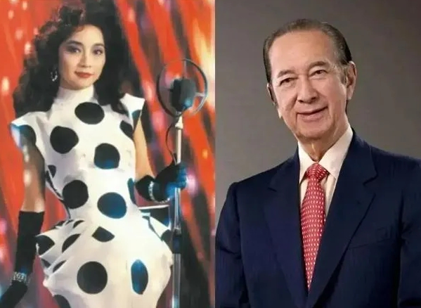 1983年，何鸿燊给徐小凤颁奖，直勾勾盯着她丰满的身材说:“你挣了这么多钱，今晚