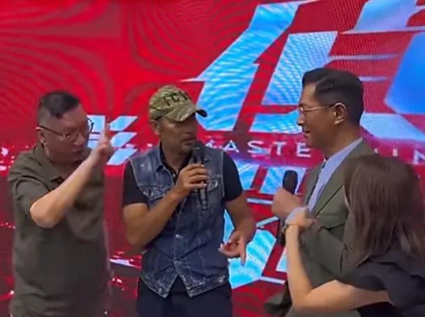 型男任达华和古天乐都是黑皮肤，两人近日同台做宣传，任达华70岁了，古天乐才54岁