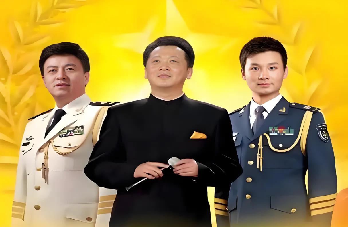 #合照留念#
三位歌唱家，同是国家一级演员，而且，还都是当今中国歌坛的实力派唱将