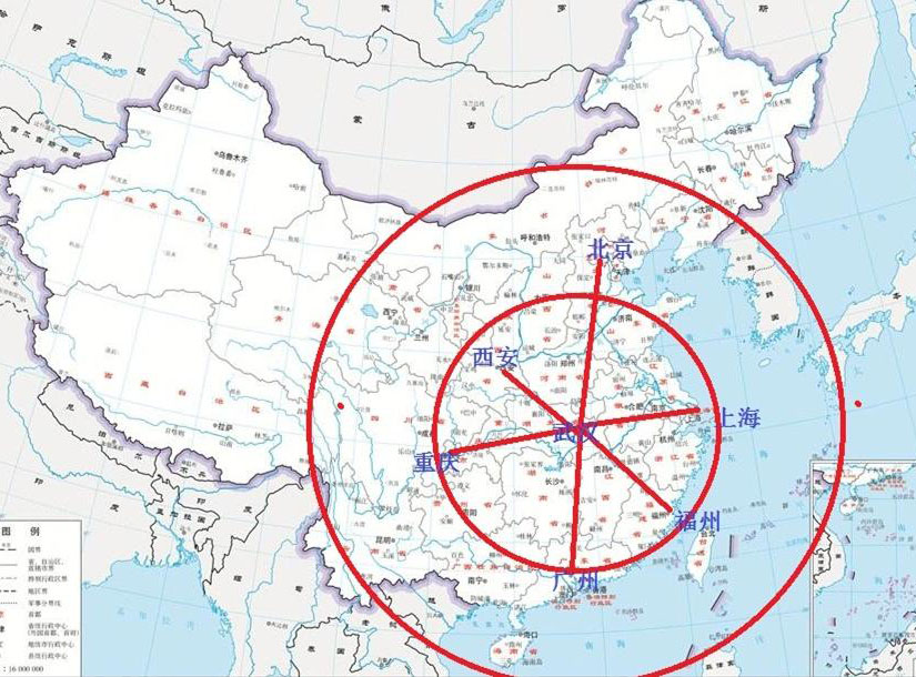 孙中山提出过“一都四京”，后来正好成为中华民国的五个首都