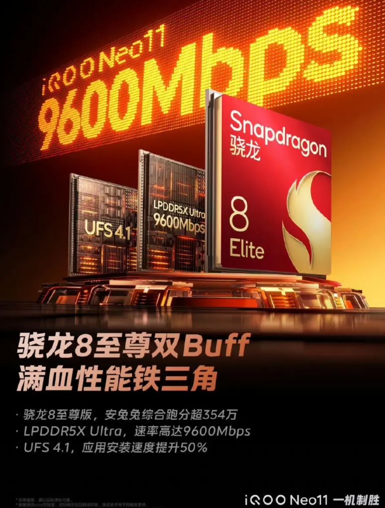 等30号#iQOO Neo11#发布后，这一波旗舰机和次旗舰机便全部亮相了，届时