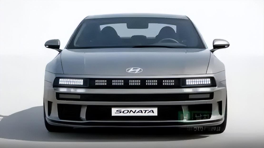 全新索纳塔假想图曝光，方盒子造型设计，预计混动/插混齐上阵