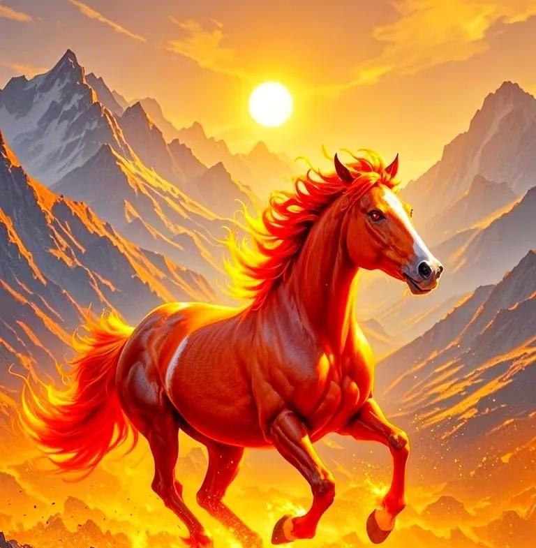 当你目睹那抹红色的马时，请在第一时间按下你的点赞按钮。别小看这个简单的动作背后所