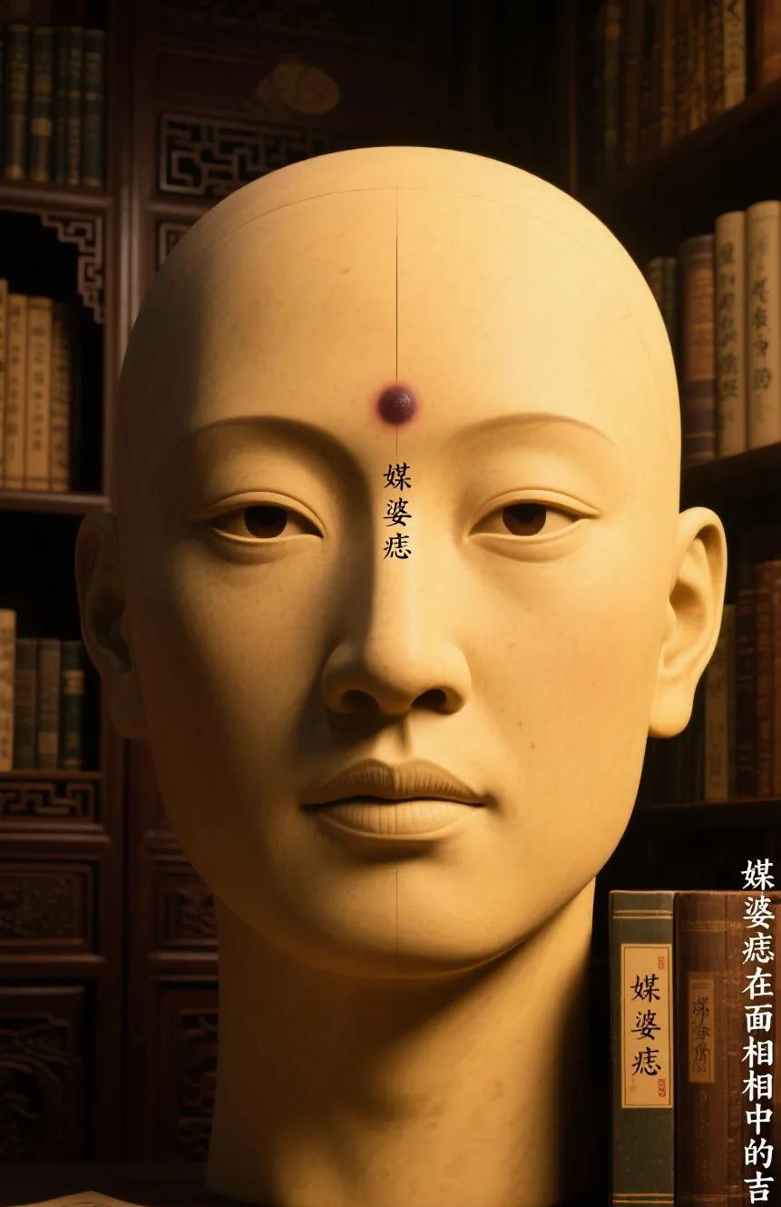 痣相分析：媒婆痣在面相中的吉凶           在传统面相学中，脸部的痣被认