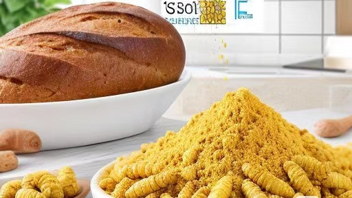 加入黄粉虫粉末的面包你会吃吗？
