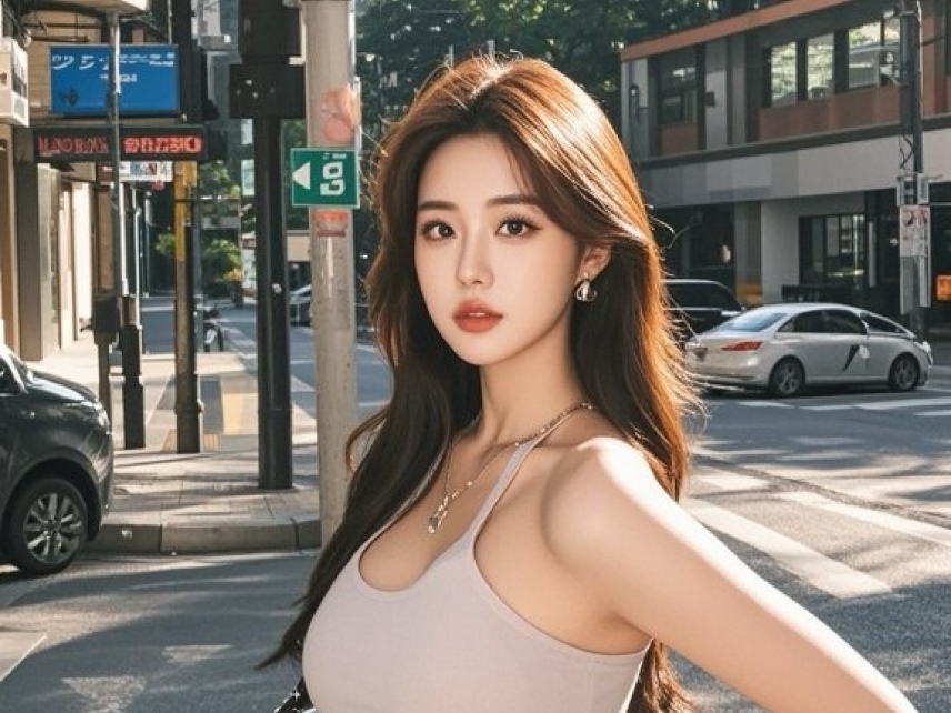 清纯佳人镜头宠儿，韩风随手拍美如初恋