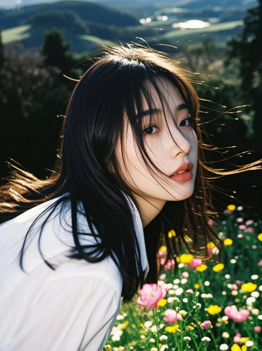赤足踏过草地，露珠亲吻脚踝