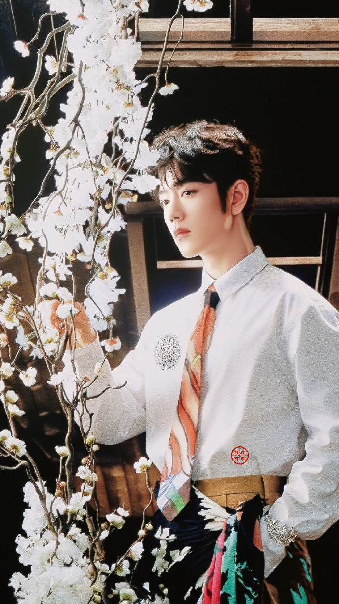肖战ELLE开年刊美图，妥妥的花与少年，帅呆了