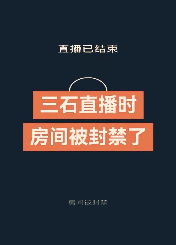 大快人心，三石终于被封禁了，网络不是法外之地，整治不良行为刻不容缓！
三石被封禁
