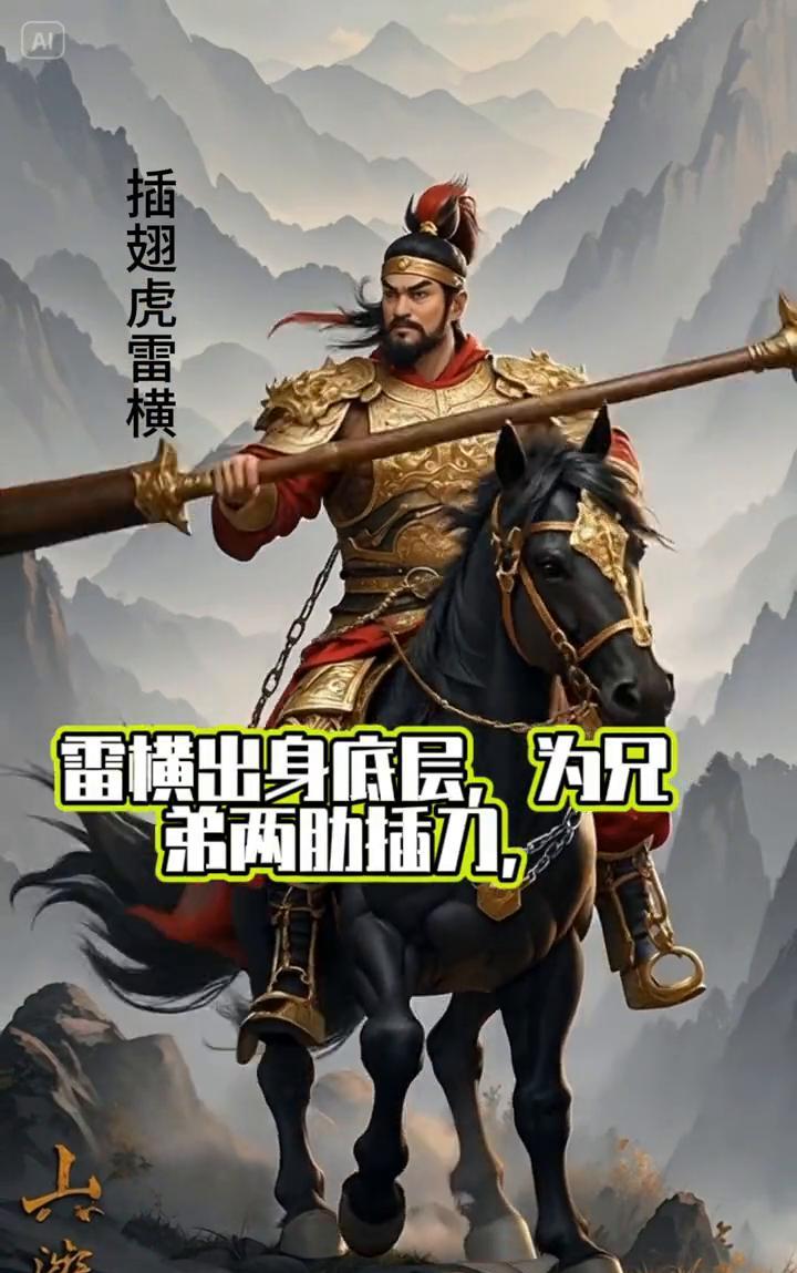 讲义气却难敌命运捉弄。雷横出身底层为兄弟两肋插刀，最后惨死沙场。原来这世道光靠一