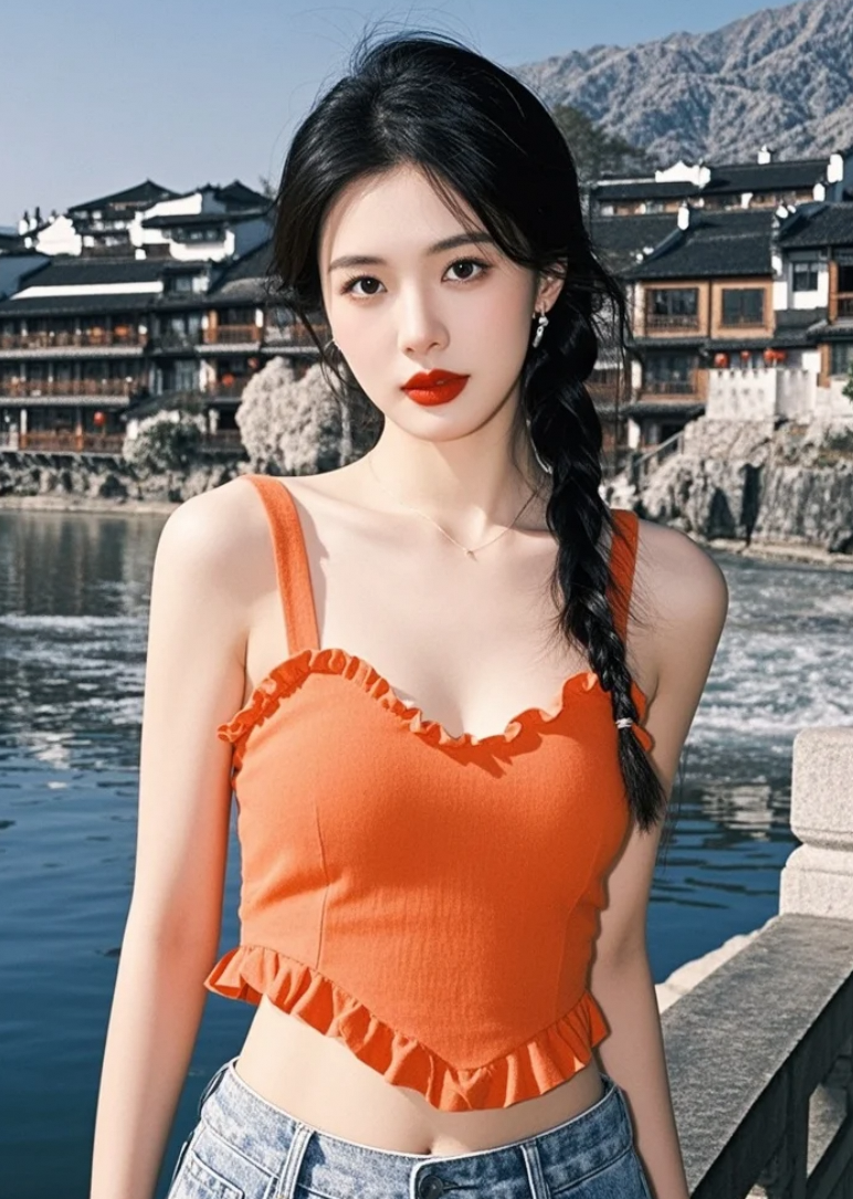清晨的湖边，是甜味的清醒