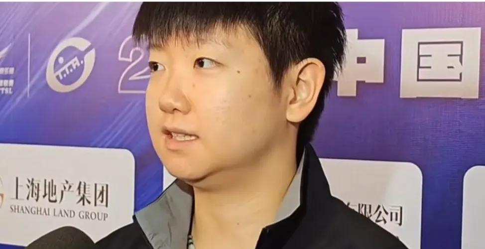 孙颖莎：她会一点中文，她能听懂
cr·李武军