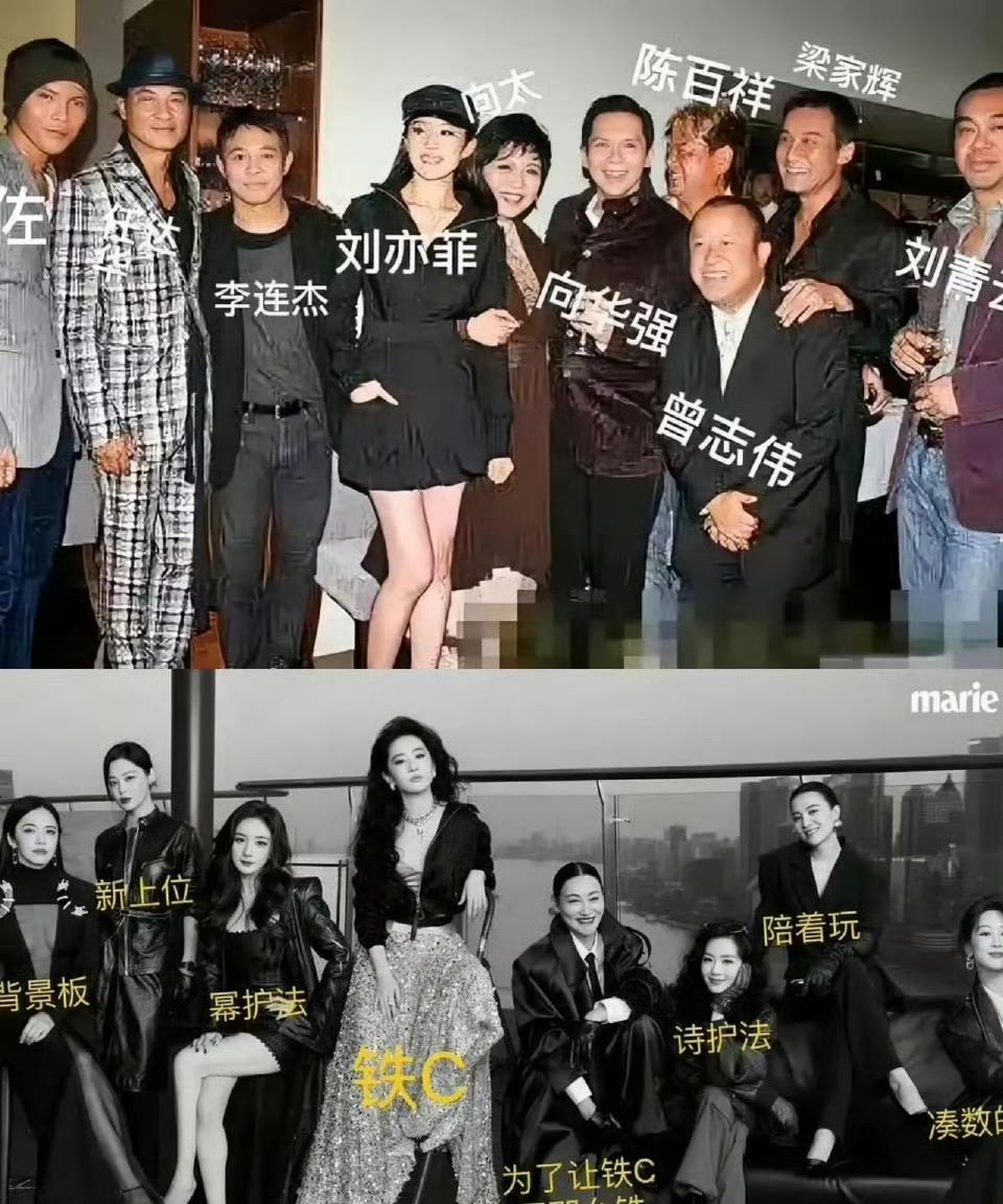 16年前，在众大佬面前，刘亦菲就站C位！
16年后，还站C位，恐怕也只有刘亦菲了