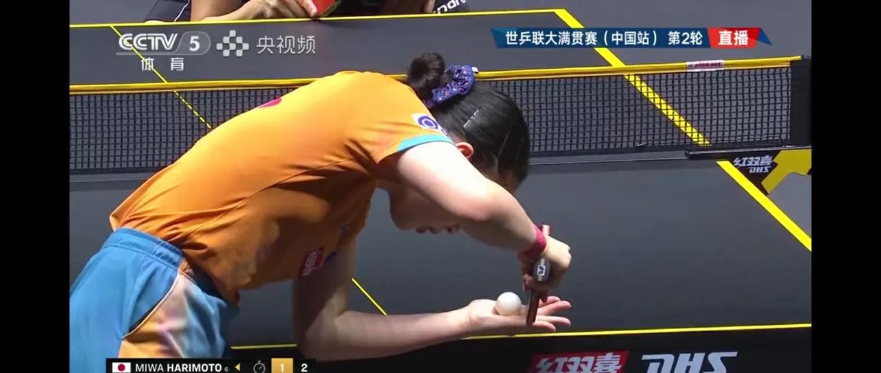 张本美和没有辜负老父亲殷切的期待，3-1战胜了德国的温特，儿子的一轮游，这次把赌