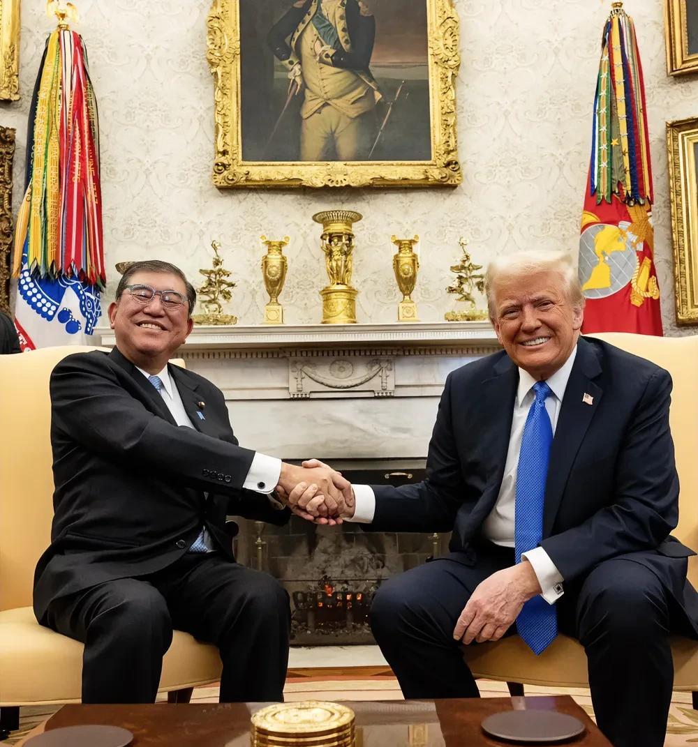 日本是真怕特朗普啊！针对美国总统特朗普宣布将对所有进口汽车加征25%的关税，日本