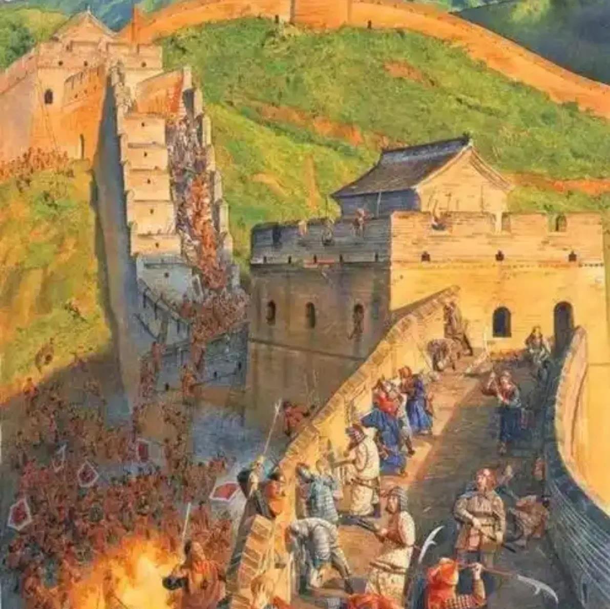 明清战争，相较于欧洲三十年战争而言，简直是小巫见大巫……  

尤其是前期，