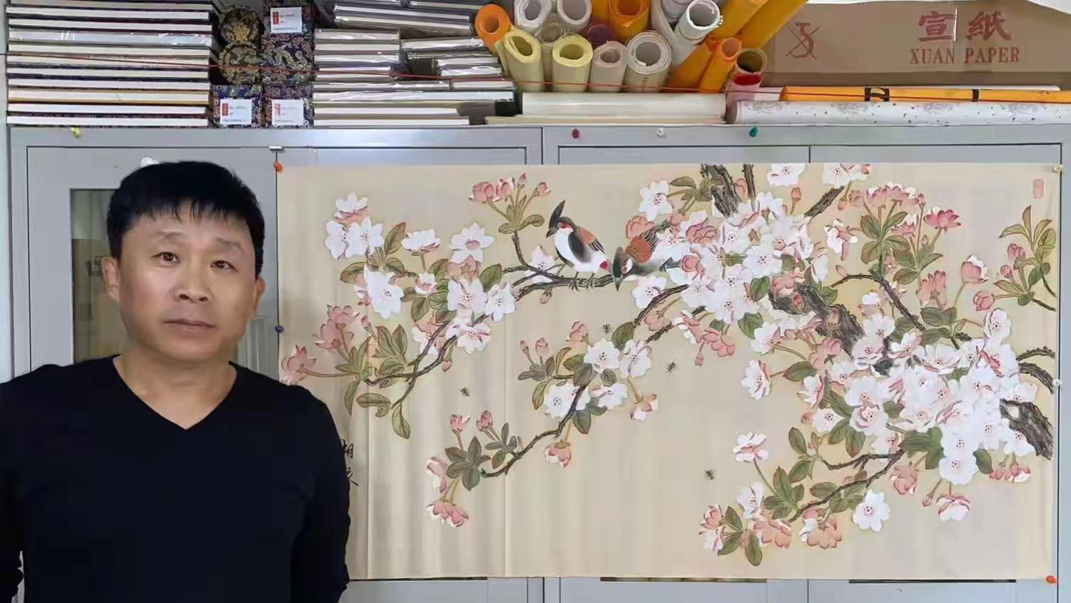 鲁青斋主绘乾坤，一笔神韵动人心——实力派画家姜涛的艺术探索