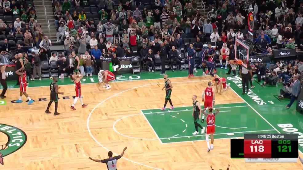 宇宙神迹！哈登就差一点啊！完了，快船是真完了