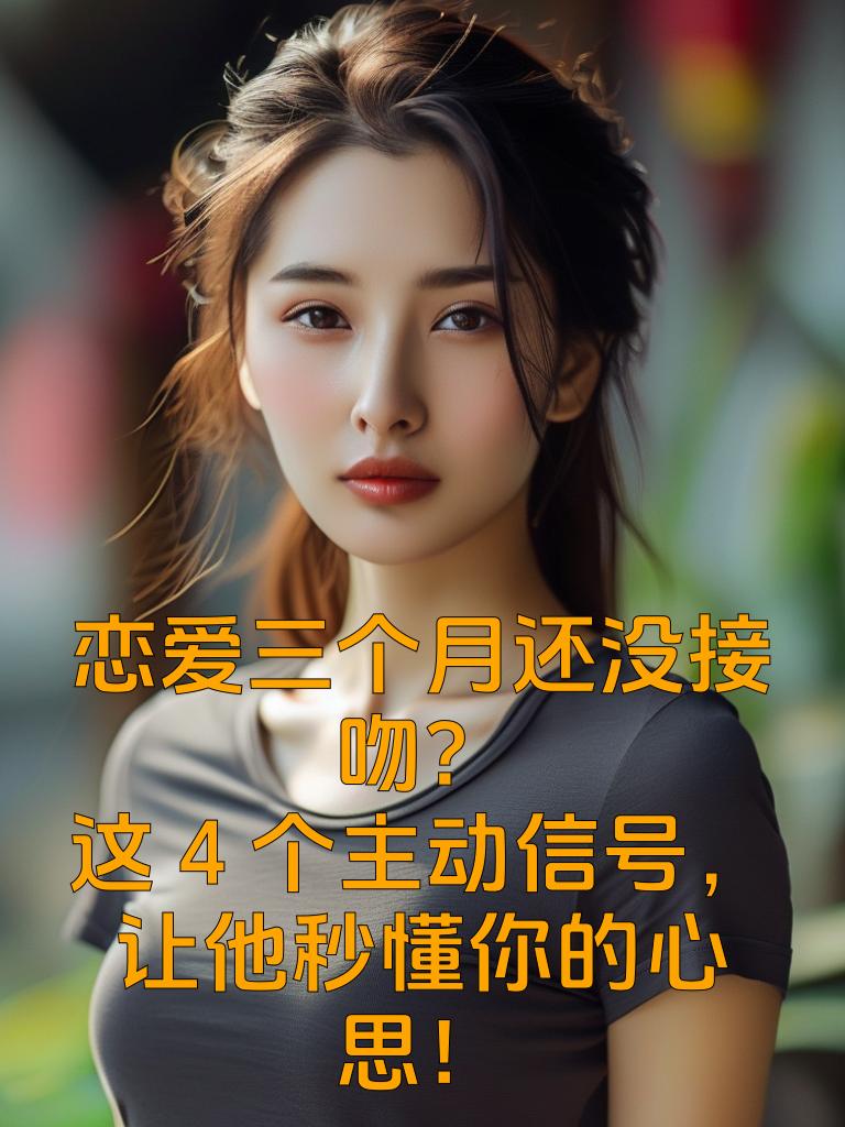 恋爱三个月还没接吻？这4个'主动信号'，让他秒懂你的心思！