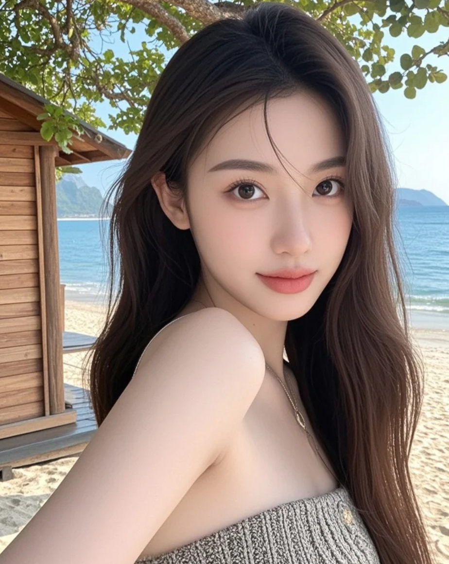 这张脸配这片海，值不值得收藏？