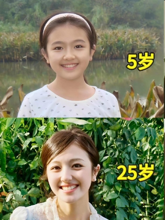李兰迪这笑起来跟小时候简直一模一样，完全等比例长大，果然是原生脸就是耐看 