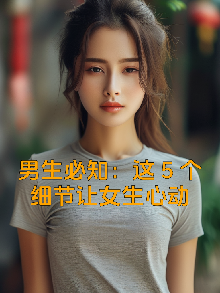 男生必知：这5个细节让女生心动