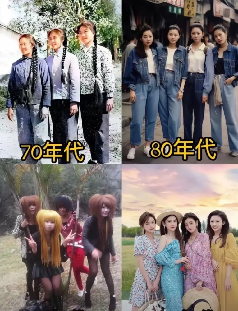 00年代最漂亮，实话实说。