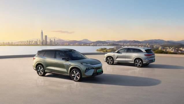 比亚迪唐L进阶OTA，广州车展新车色发布，置换补贴后21.48万元起