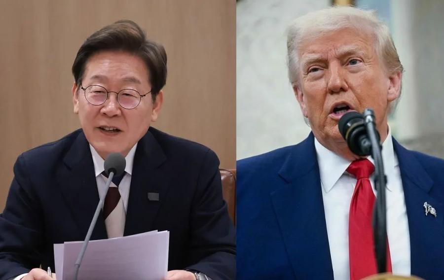 李在明不来中国看阅兵，却上赶着给美国送钱，3500亿美元填不满特朗普的胃口
当地