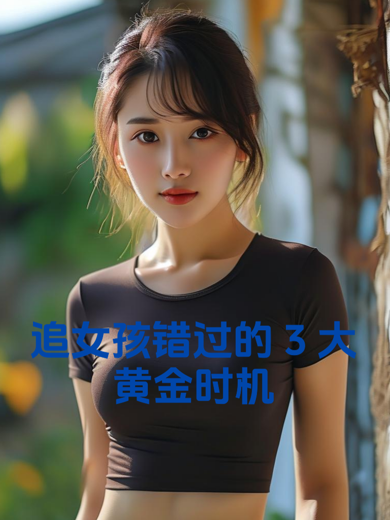 追女孩错过的3大黄金时机