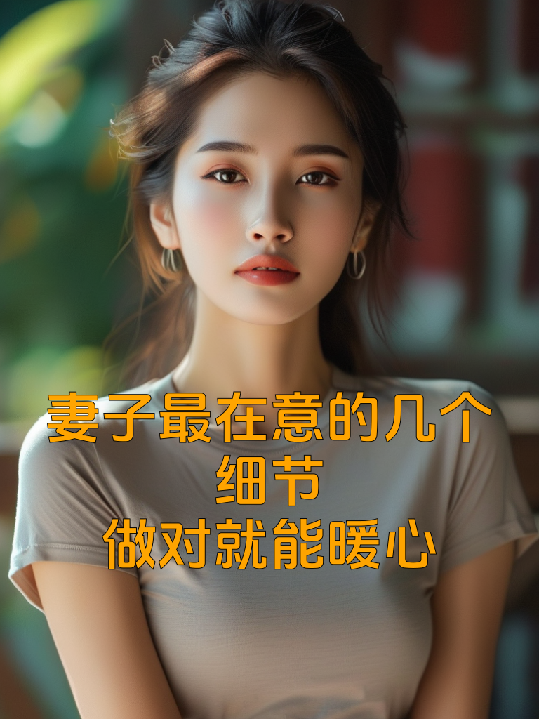 妻子最在意的几个细节：做对就能暖心