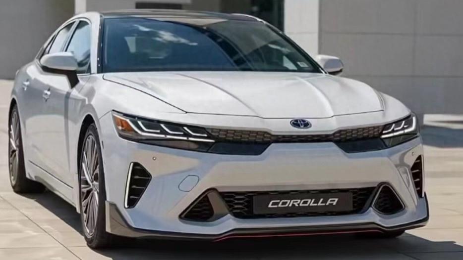 新“卡罗拉”假想图曝光，启用第五代混动系统，续航超2100km！