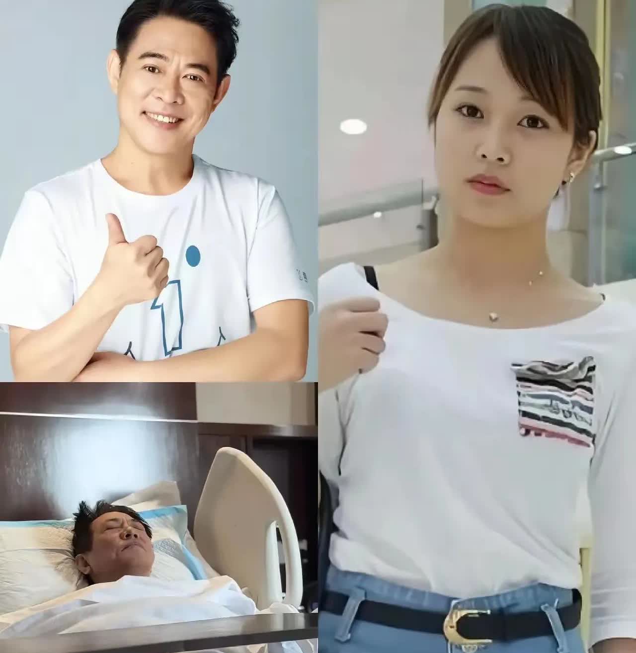 李连杰生病了

​估计最担心他的人

​不是妻子利智，也不是前妻黄秋燕，