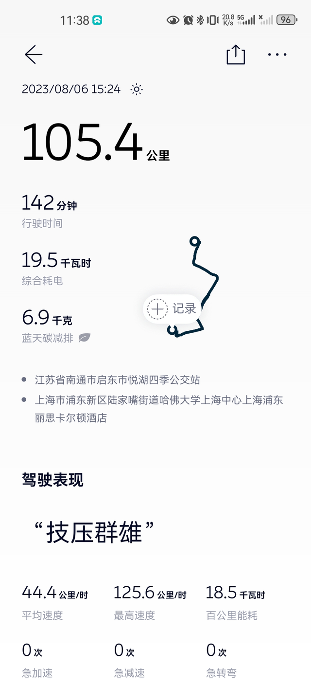 es6配了前后双电机
加速非常快，根本不像是一辆重接近2.4吨的大车，开起来也不