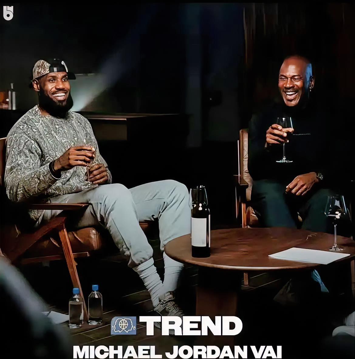 篮球史级同框！乔丹将做纳什和客詹姆斯的《球场大脑》
#乔丹# #勒布朗·詹姆斯#