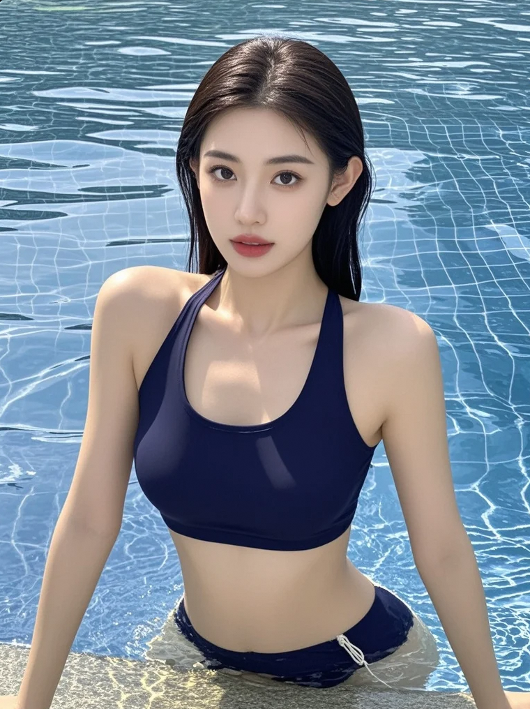 水中曼妙身影，谁能抵挡她的魅力
