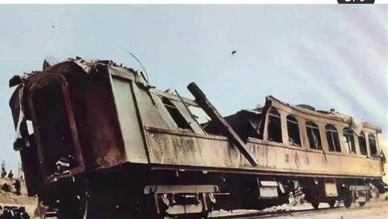 1928年，皇姑屯事件的真实镜头，最后一张照片，是张作霖被人抬走