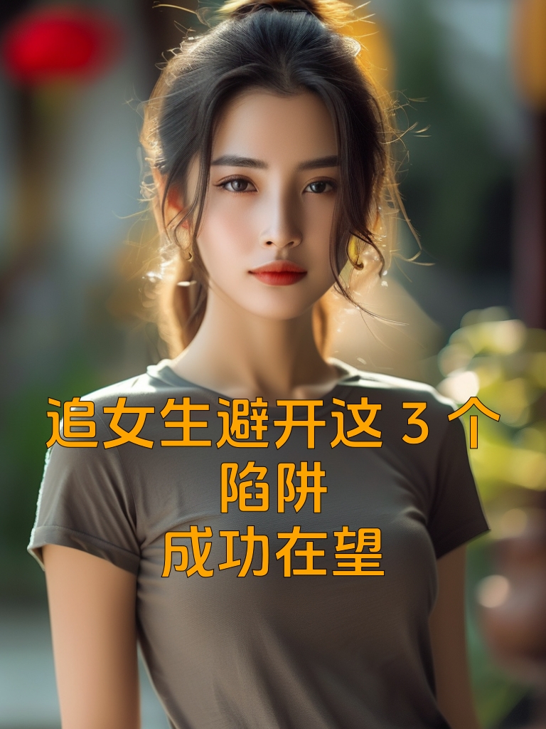 追女生避开这3个陷阱，成功在望