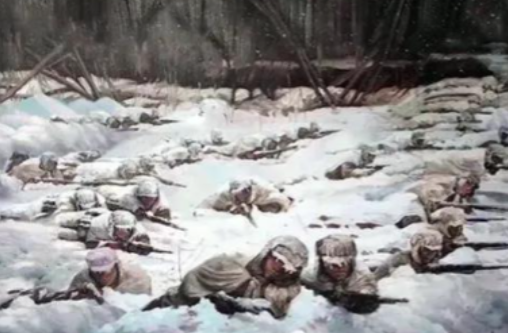 1950年，长津湖的死鹰岭，那一尊尊冰雕为何让敌我双方都感到震撼

1950年1