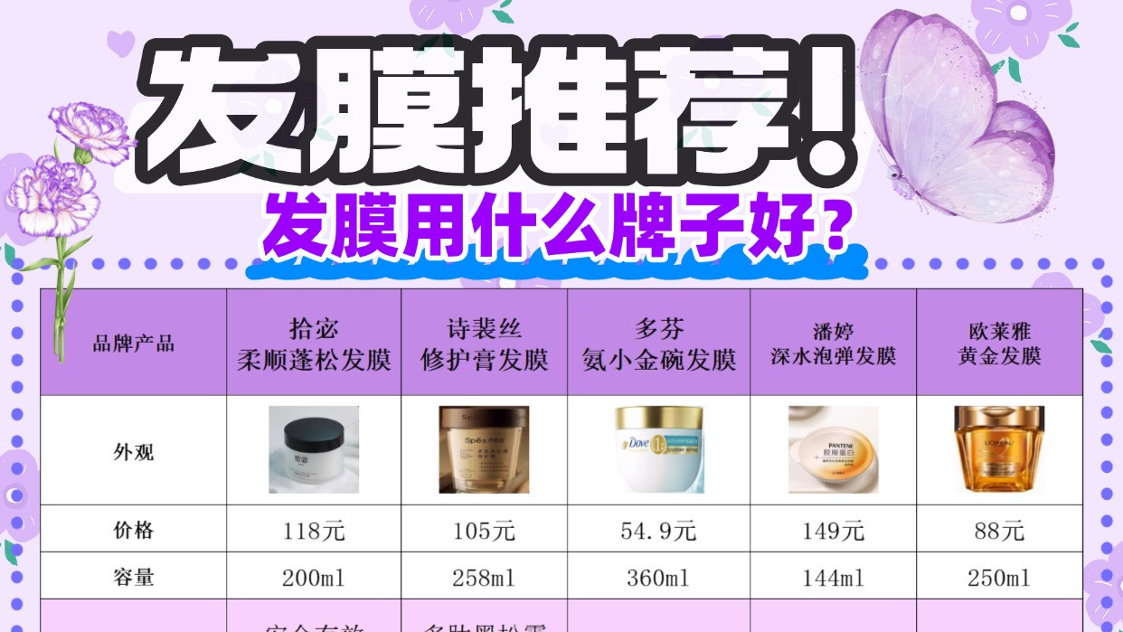 发膜用什么牌子好？发膜推荐！最新避坑指南