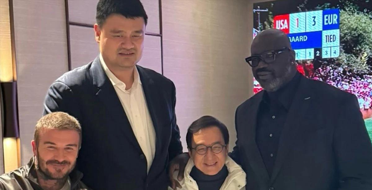 贝克汉姆澳门NBA现场刷屏！50岁时尚不减！
时尚与体育的碰撞，总能擦出意想不到