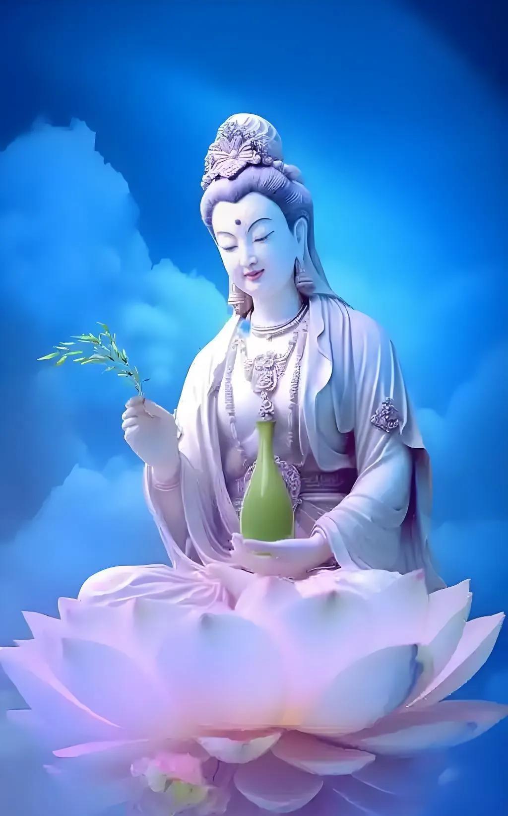 南无大慈大悲观世音菩萨
祈祷当内心被负面情绪缠绕，试着这样想：若心生嫌恶，不必形