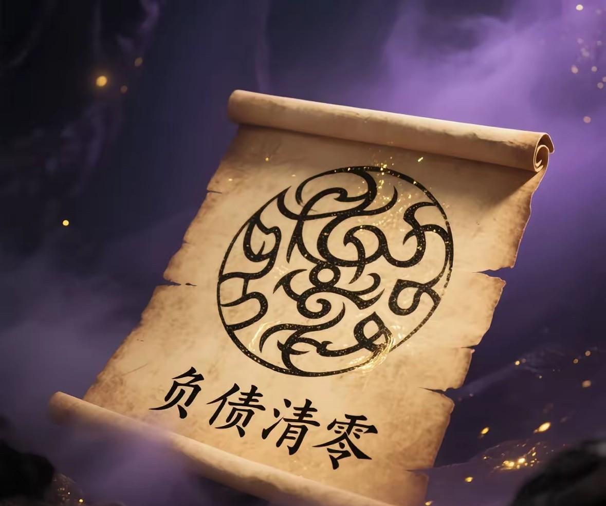 这是负债清零符
如果你有负债
