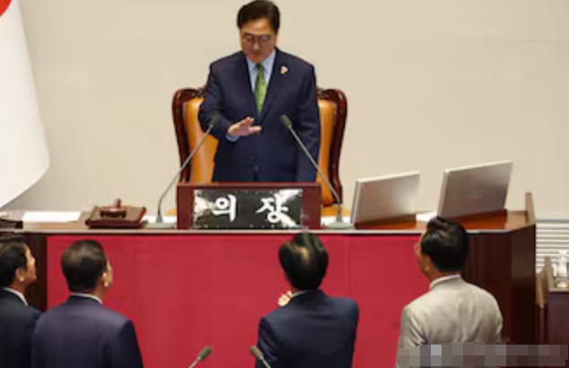 27日，在共同民主党主导下
韩国国会日前完成了对法制司法委员会等空缺常任委员会负