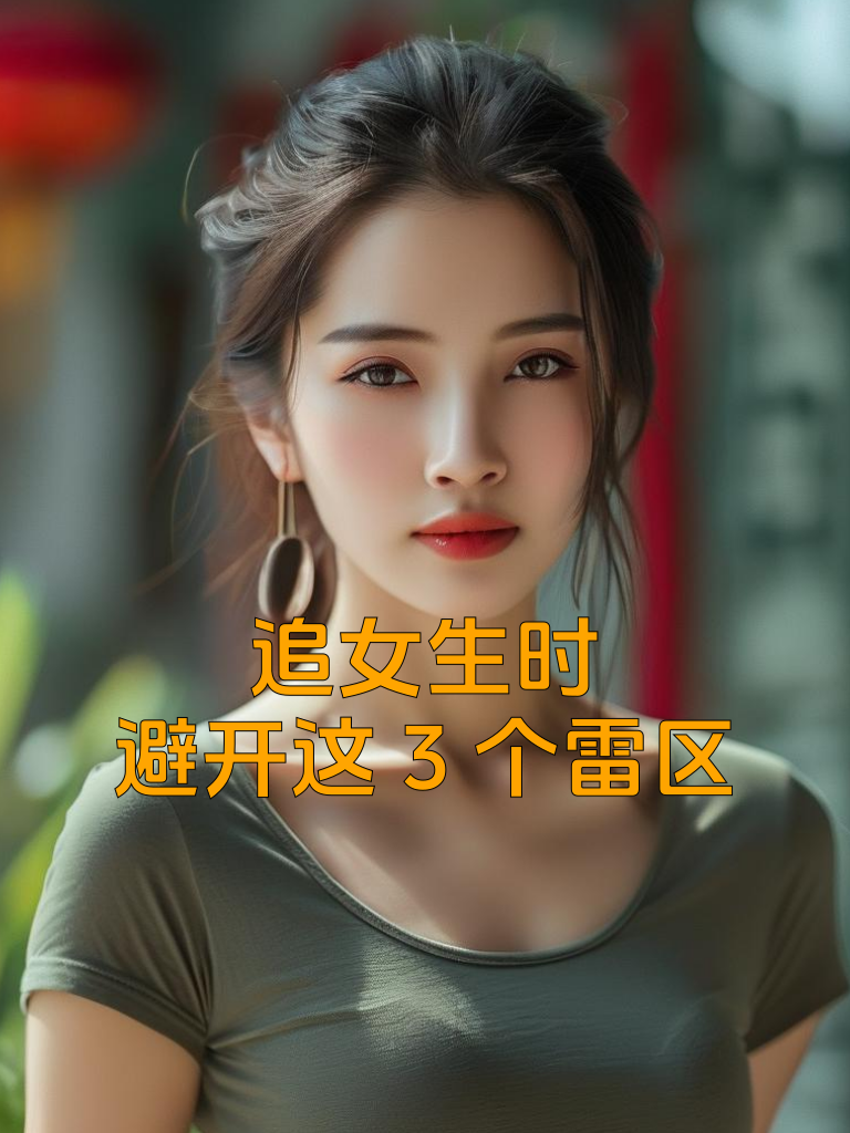 追女生时，避开这3个雷区