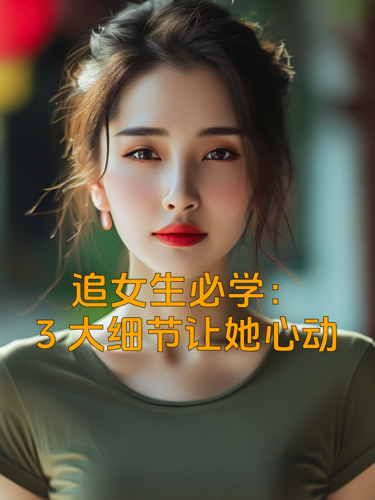 追女生必学：3大细节让她心动